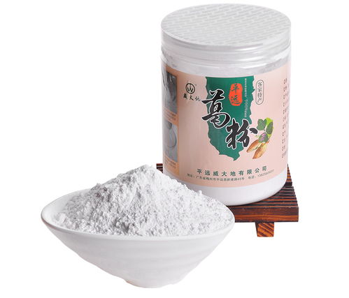 威大地 梅州平远客家特产 威大地葛根粉 天然农家自制葛粉代餐粉500g